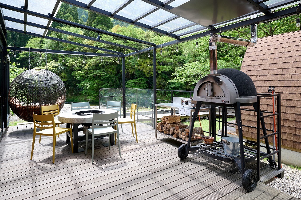 Miyama Terrace Annex Riverfront Outdoor Terrace