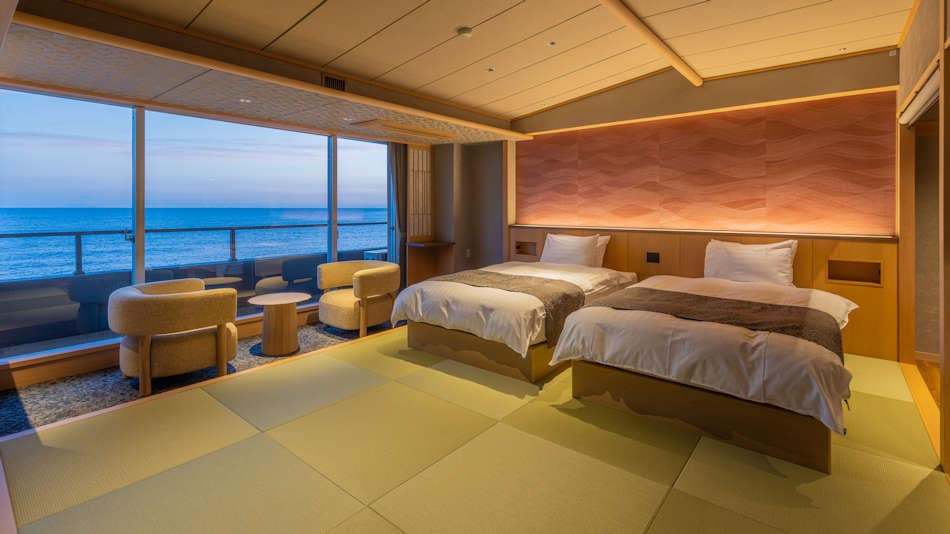 Japanese modern Japanese-Western style room "Tsunami"