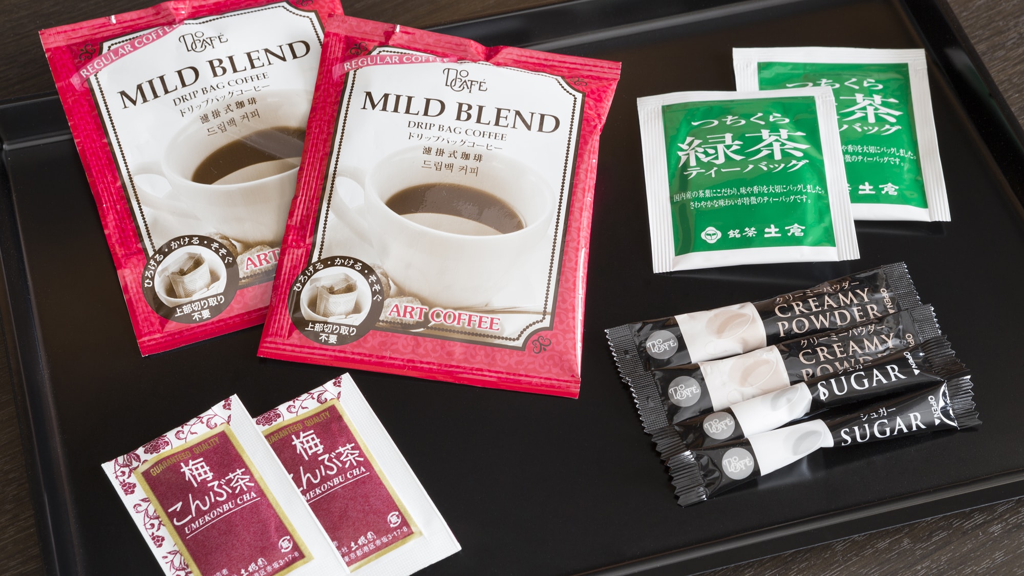 [Standard floor] Coffee, green tea, plum tea