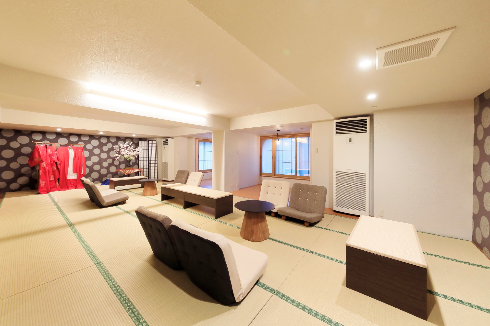 <1F Matsu-no-Ma> Phòng chờ sau khi tắm