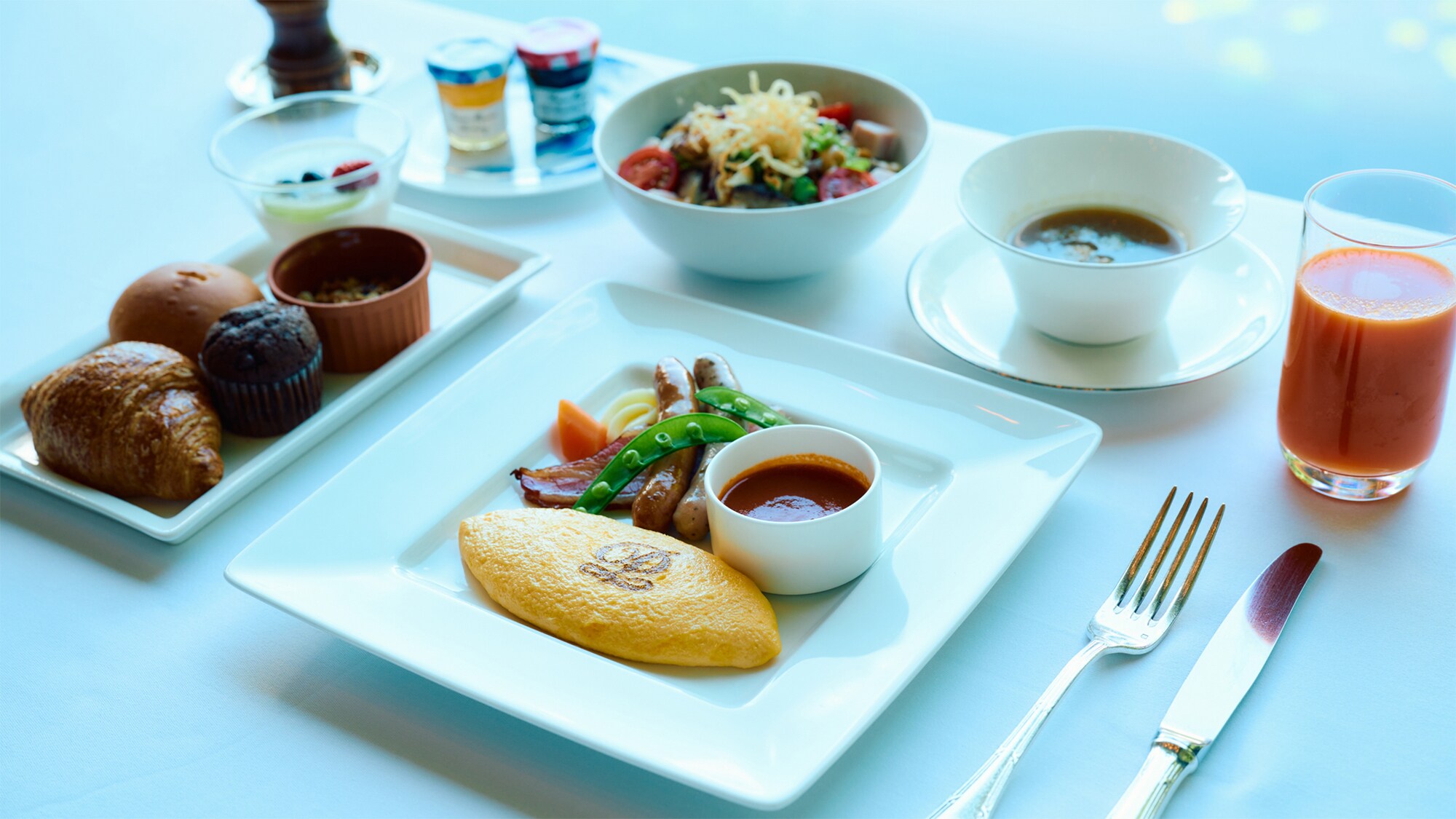 Gambar sarapan ruang makan Beausejour