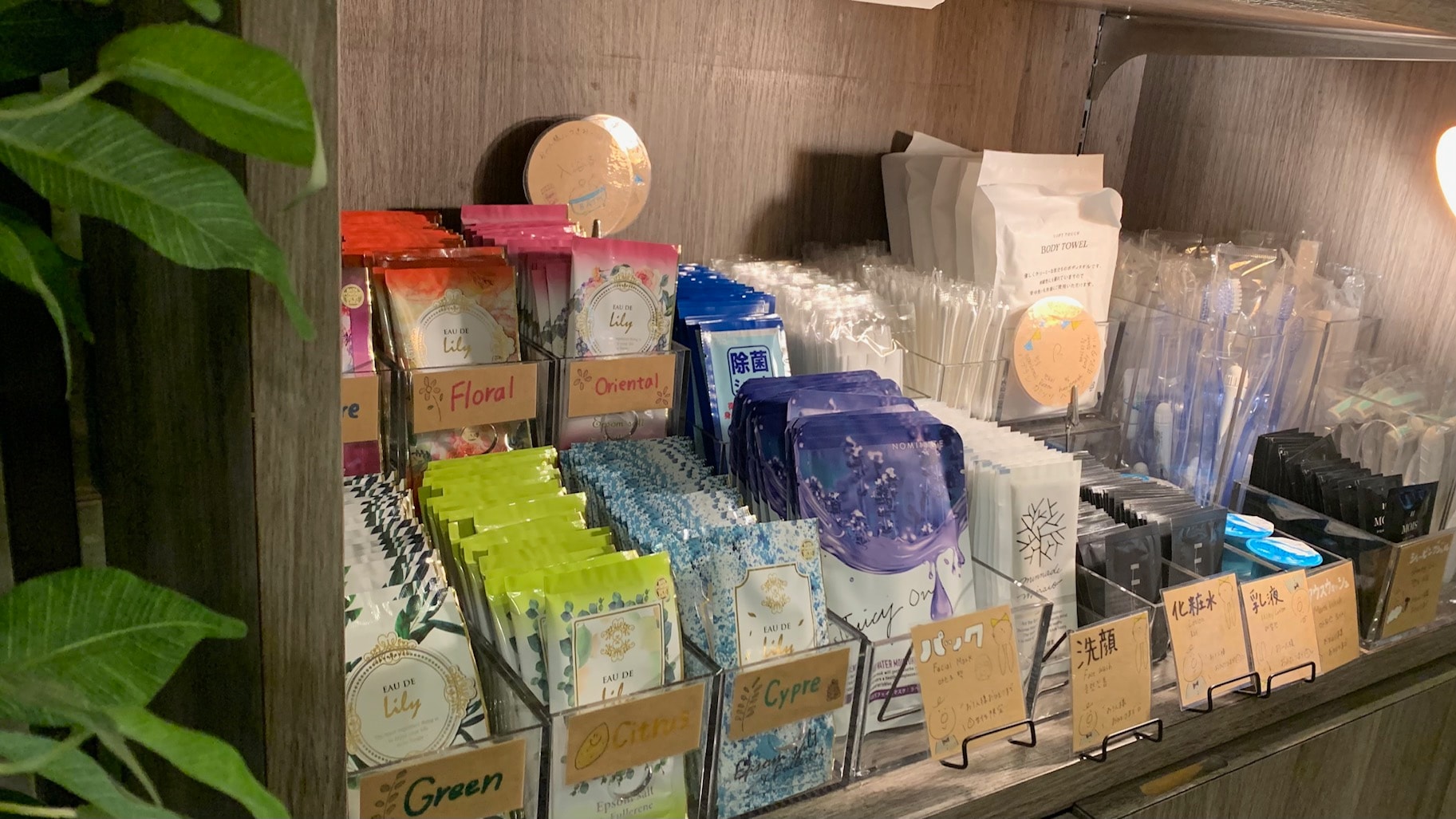 Main building: Amenity bar