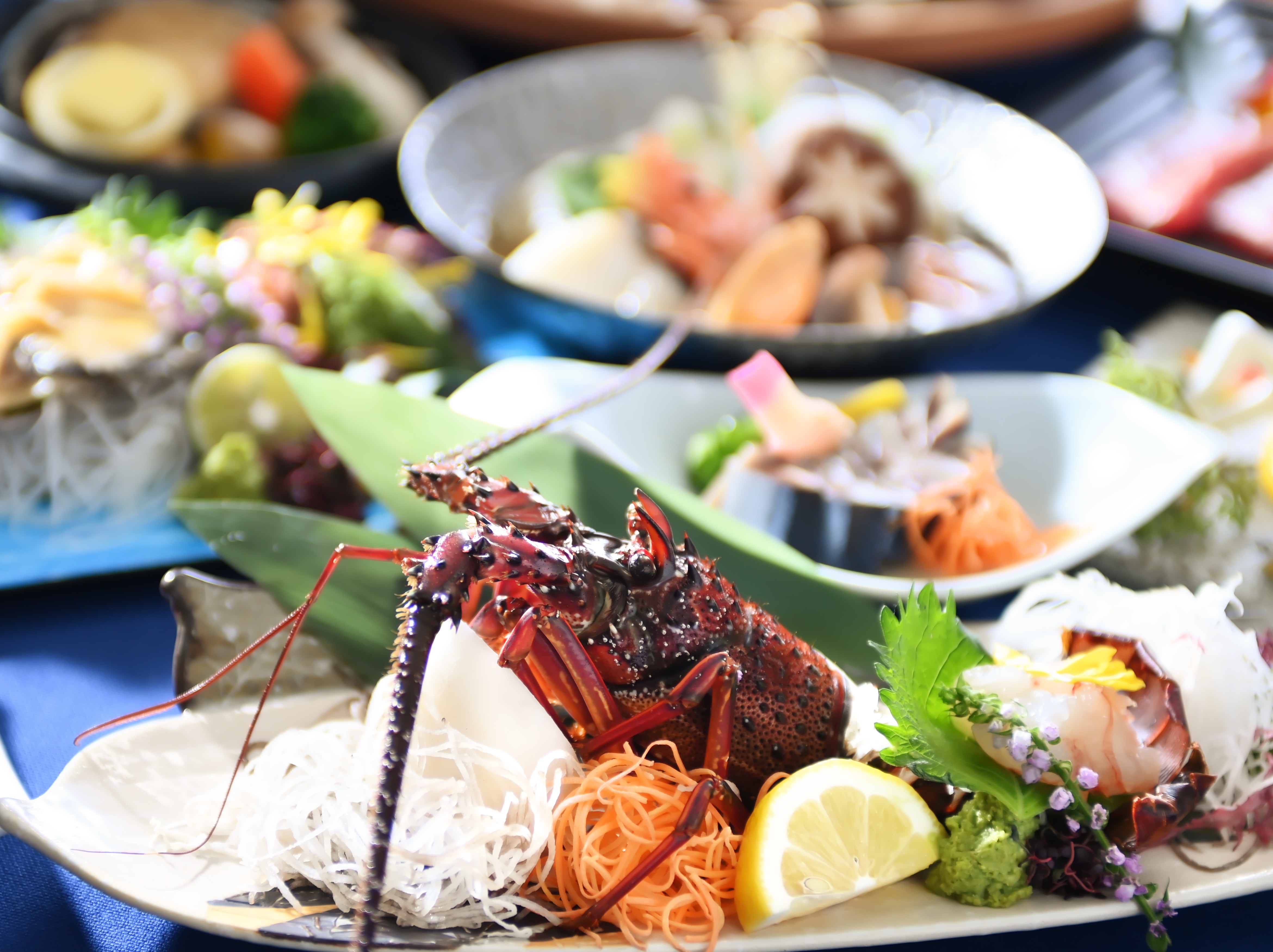 Lobster sashimi (image)