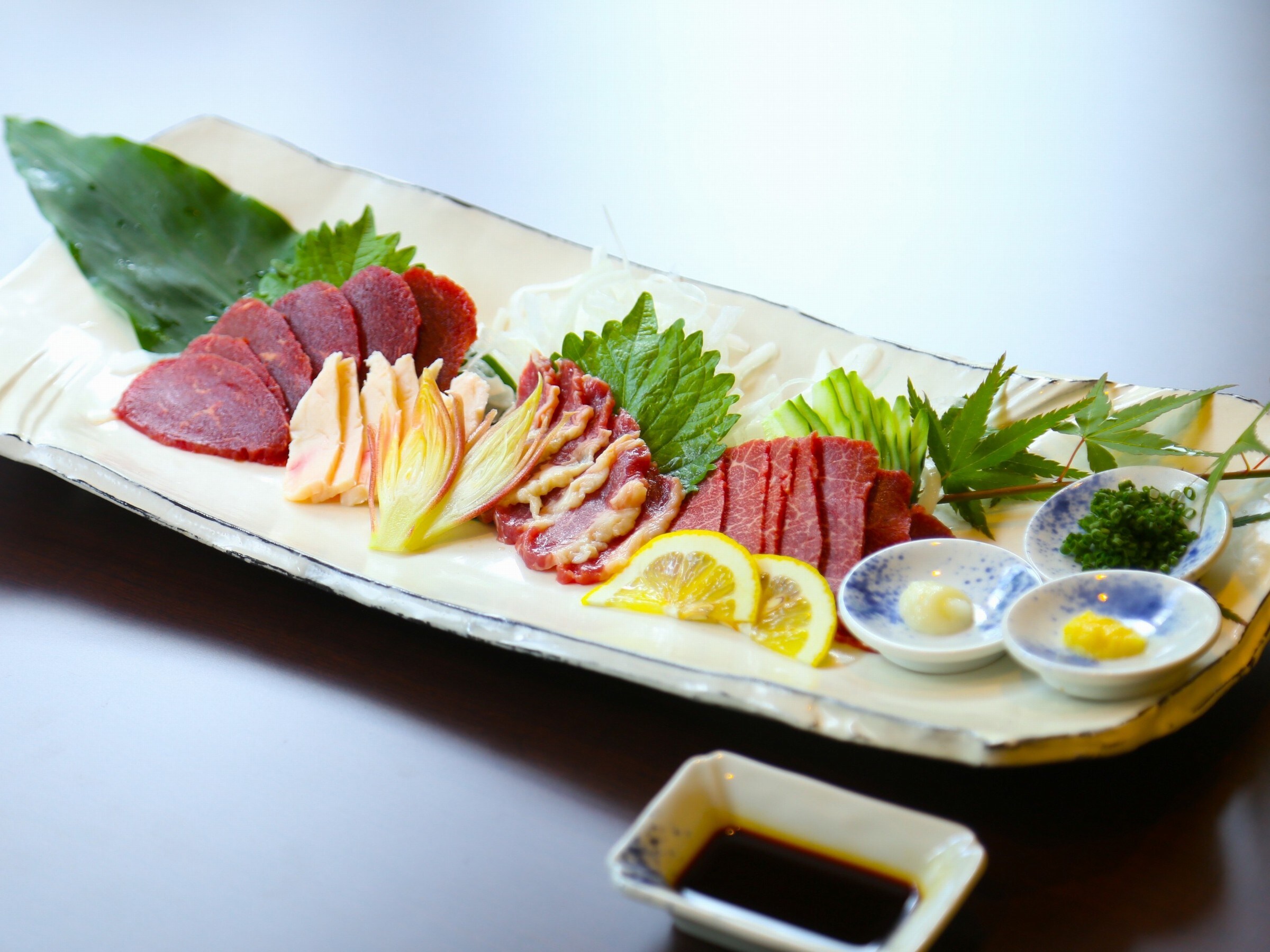 [Kaiseki] Horse sashimi