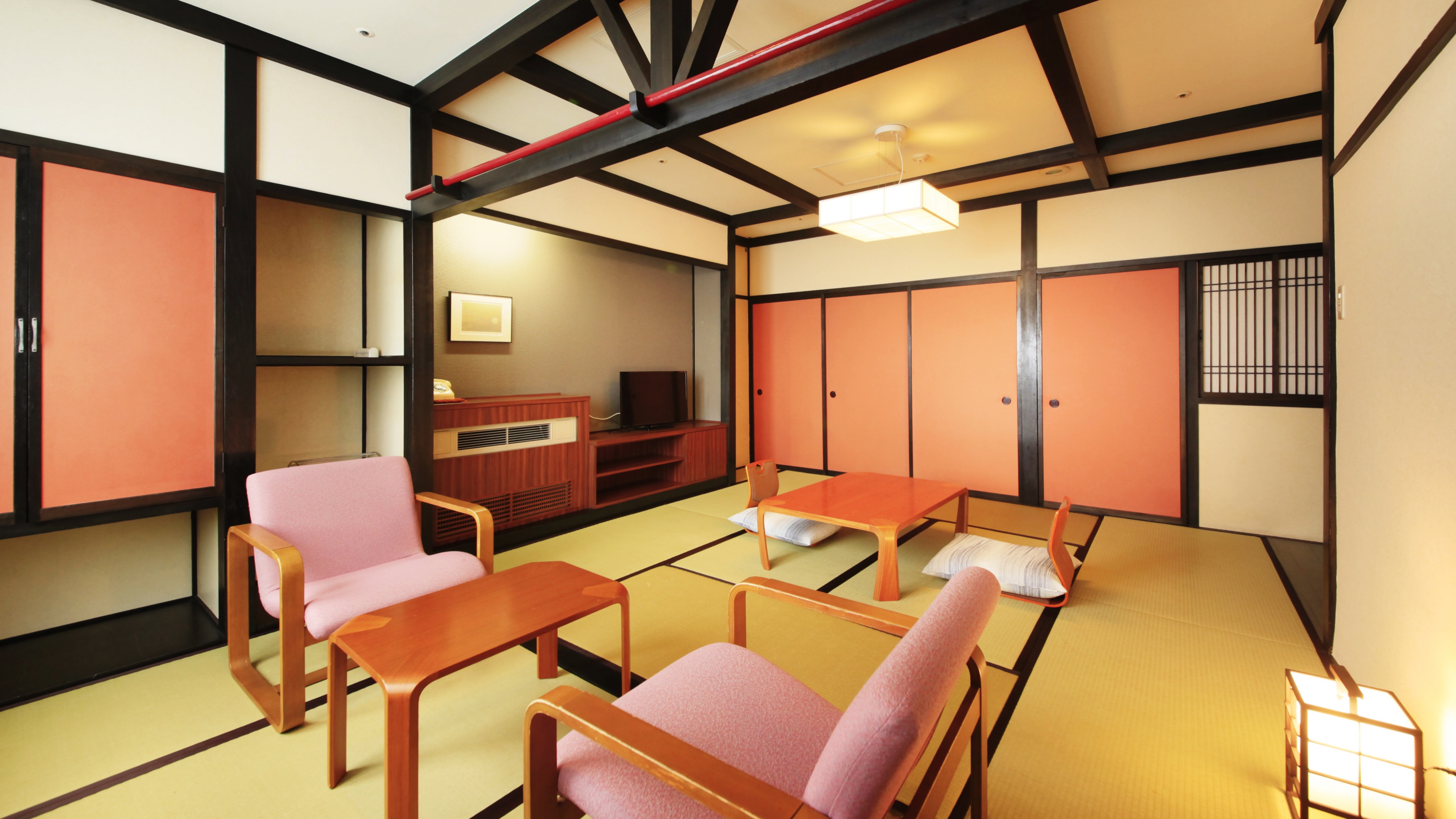 [Contoh kamar bergaya Jepang bergaya retro dengan 8 tikar tatami]