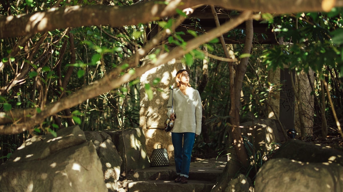 이국적인 여행 입구