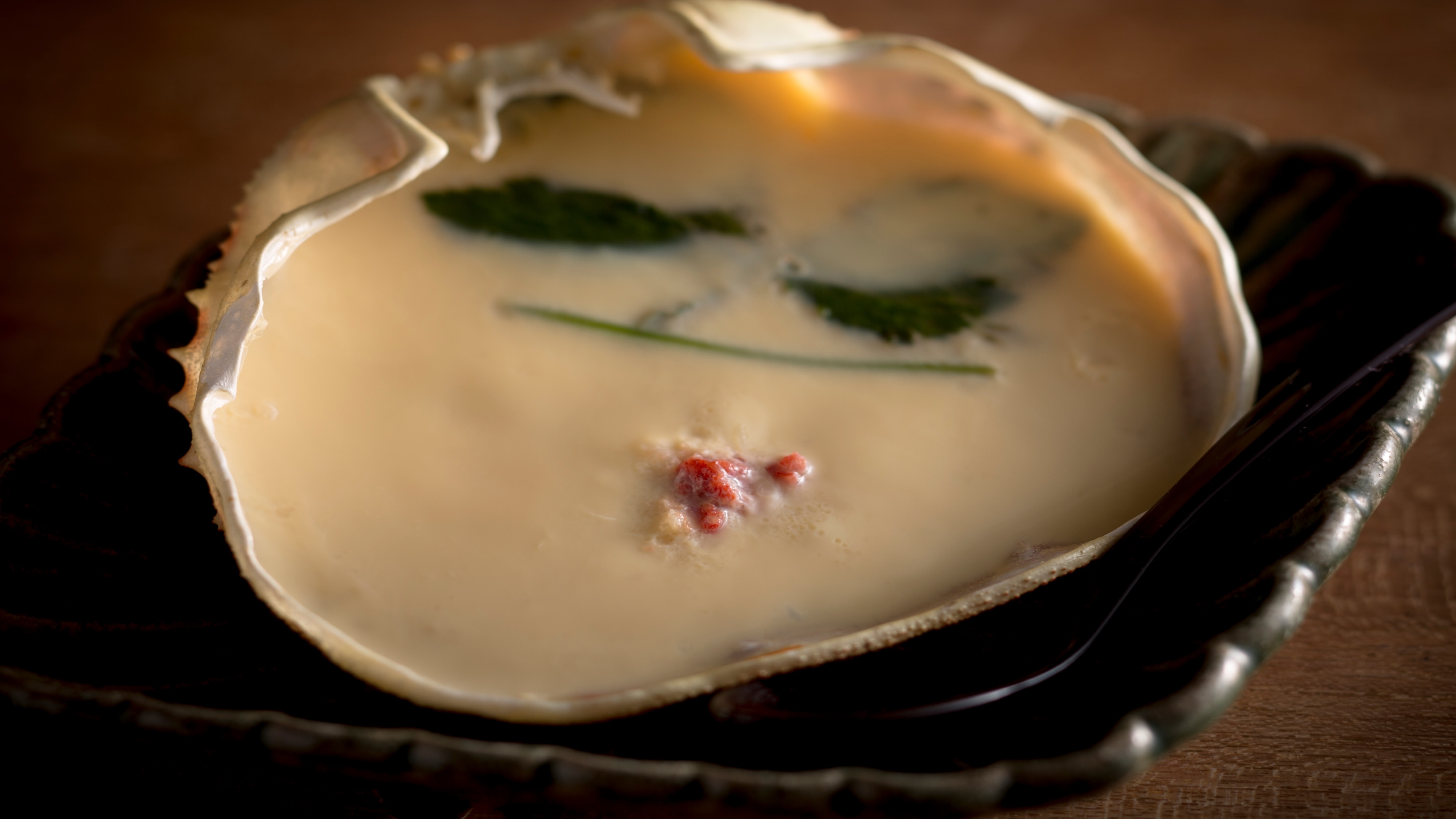 [ปู Chawanmushi] Chawanmushi ปูร้อนอร่อย