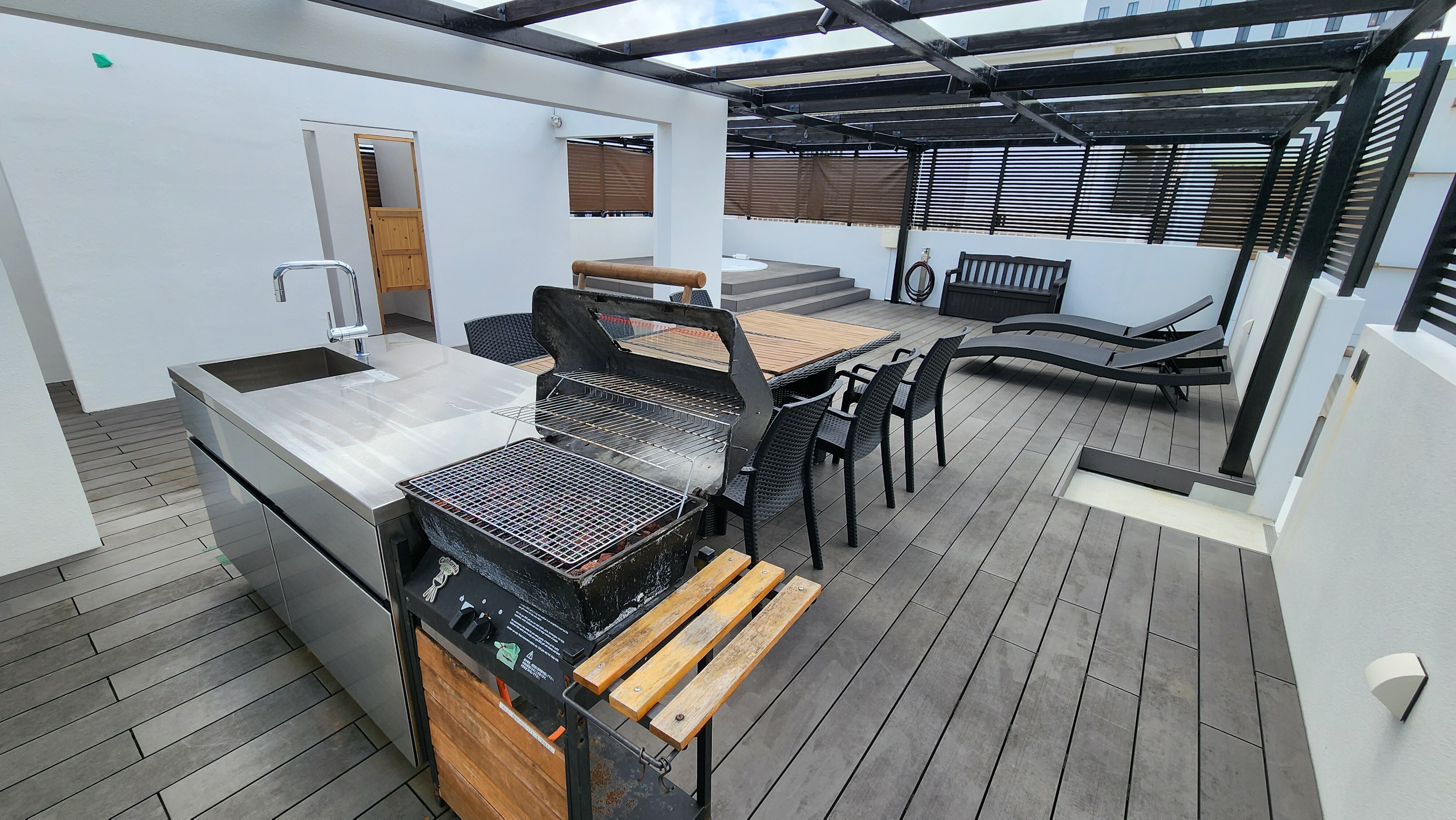 Roof terrace