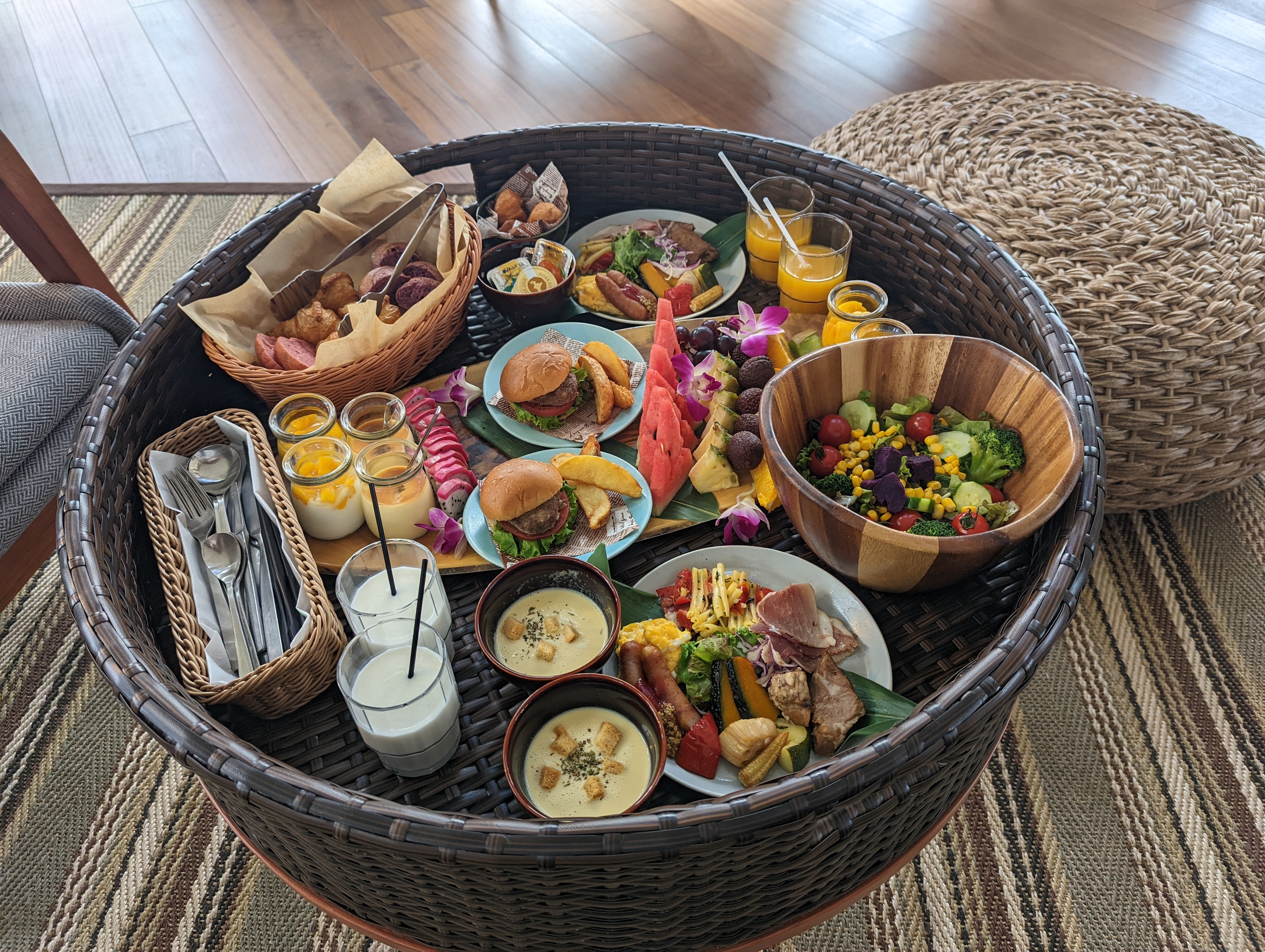 In-room breakfast