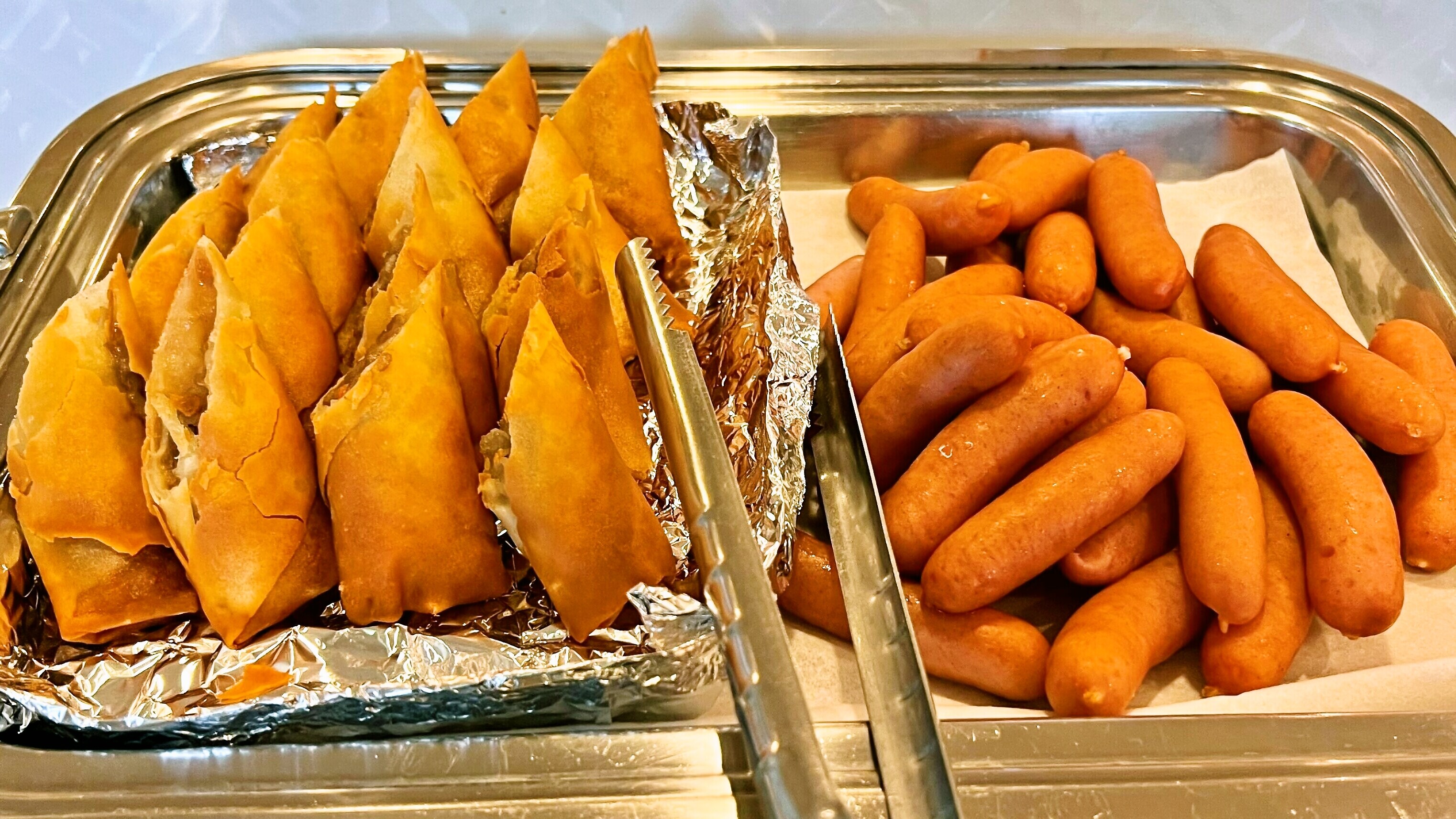 GR. Spring rolls, wieners