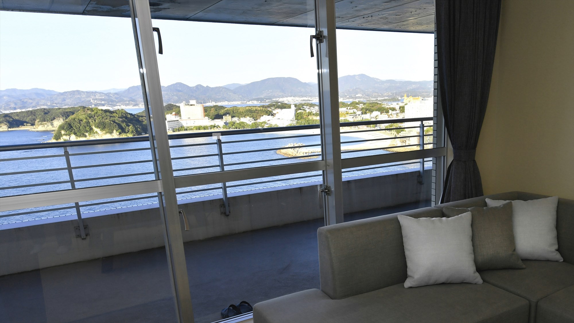 View from the special room on the top floor
