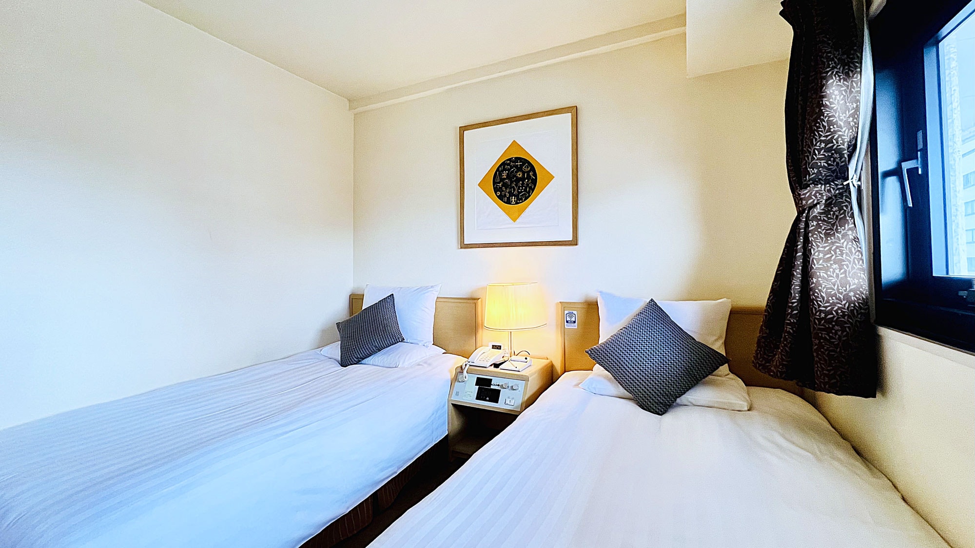 [Kamar Tamu: Kamar Superior Twin untuk Merokok, Tempat Tidur]