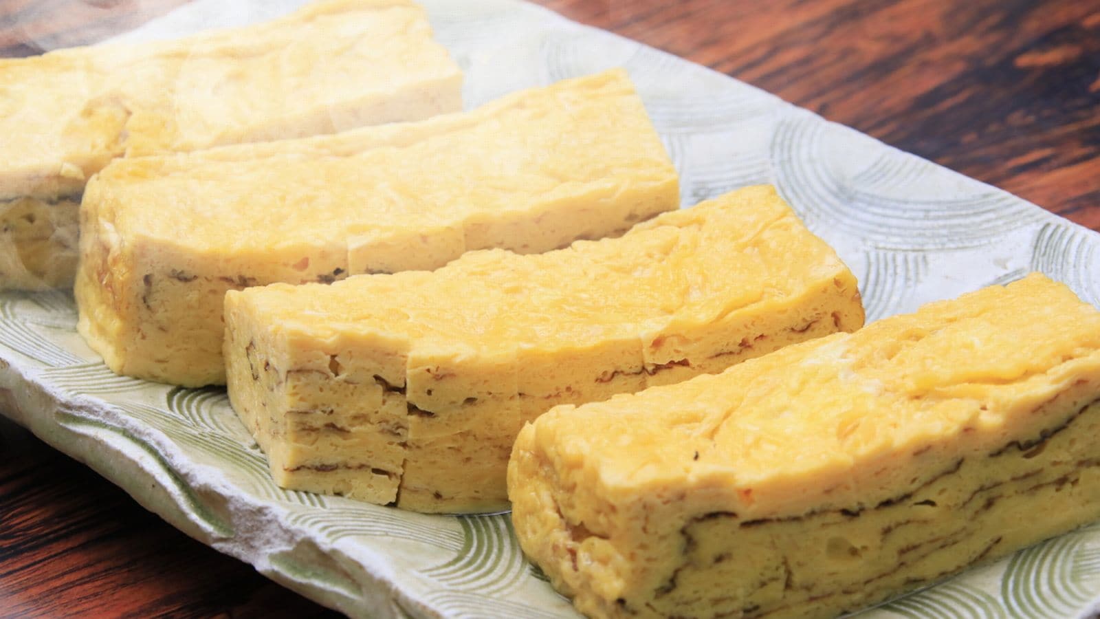 Trứng cuộn ăn sáng