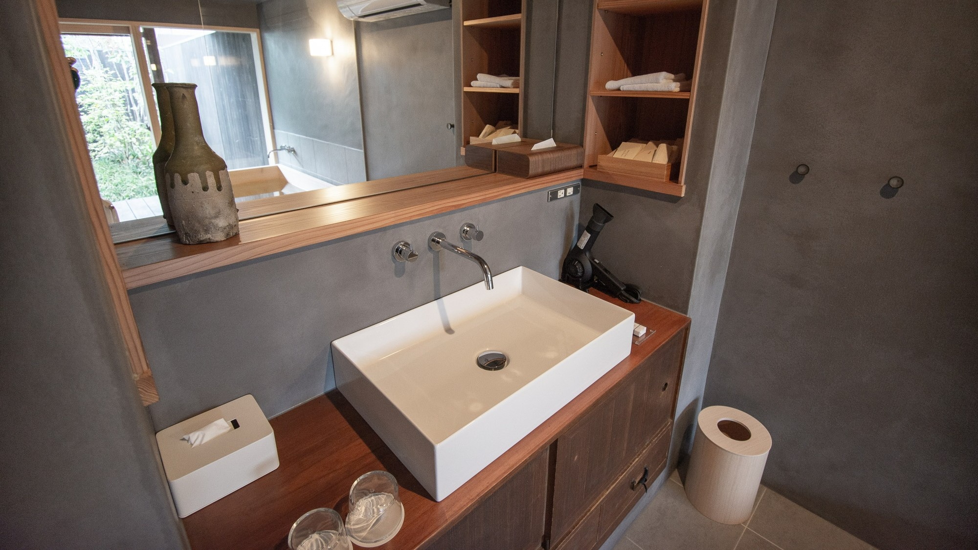 Bathrooms and amenities
