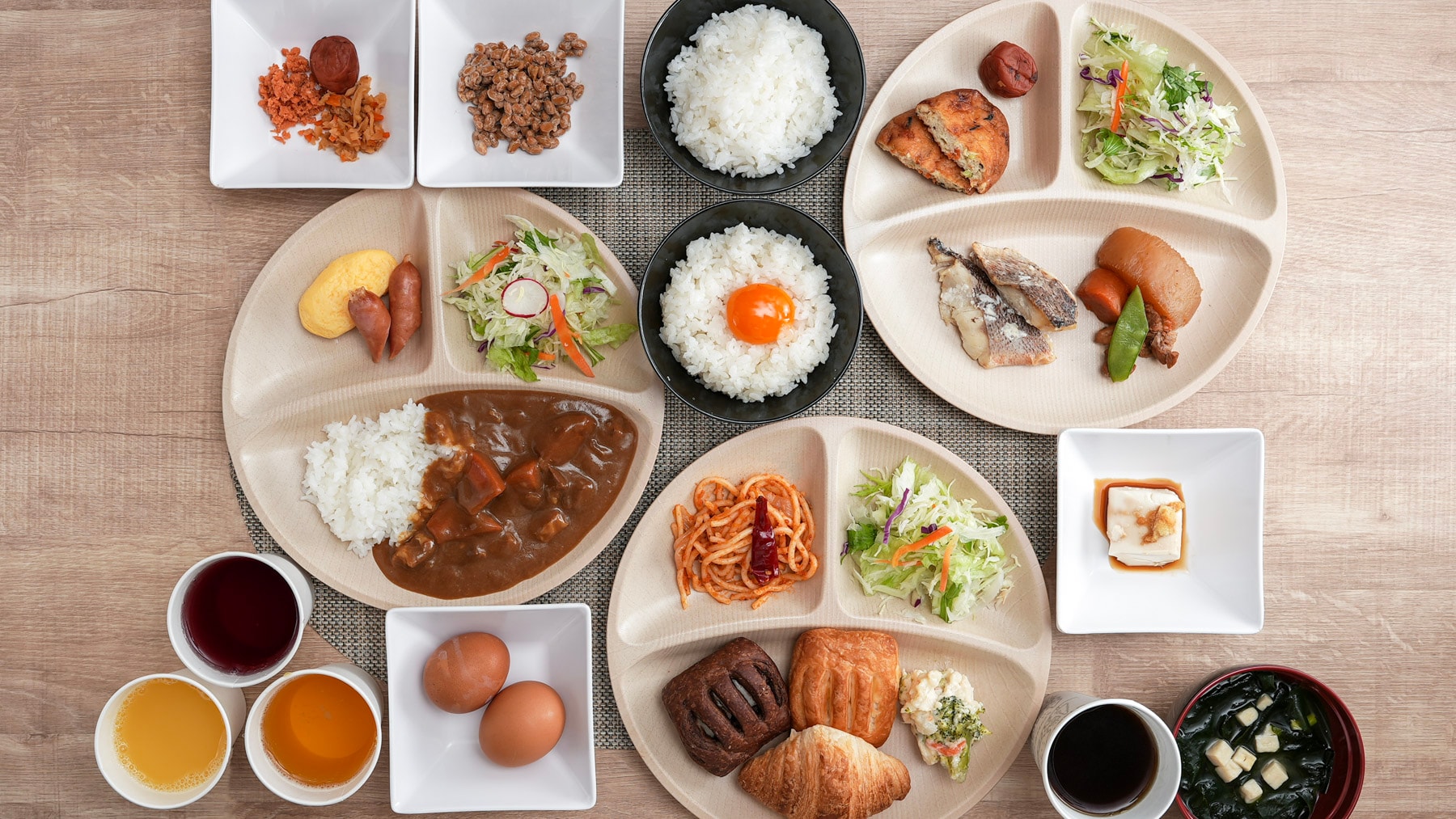 일식파도 양식파도 모두 즐길 수 있습니다