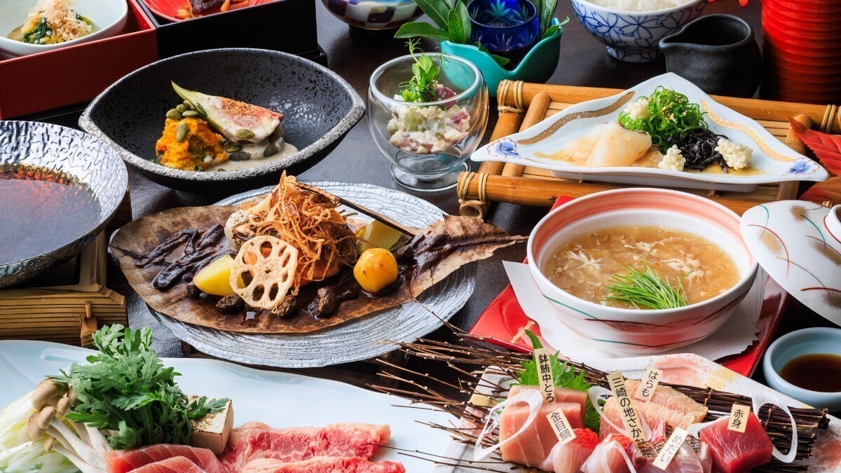 Autumn 2026 Japanese Kaiseki Cuisine - Shunkai (Image of dishes)