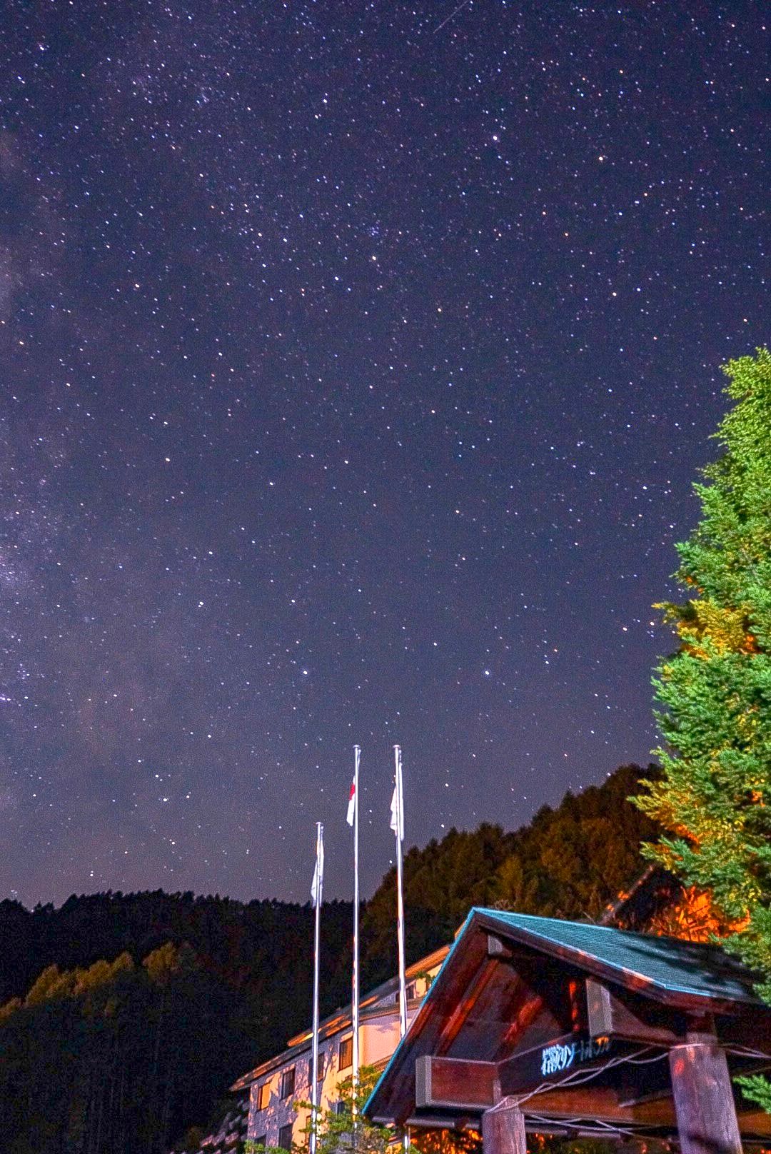 Stargazing from the front door!