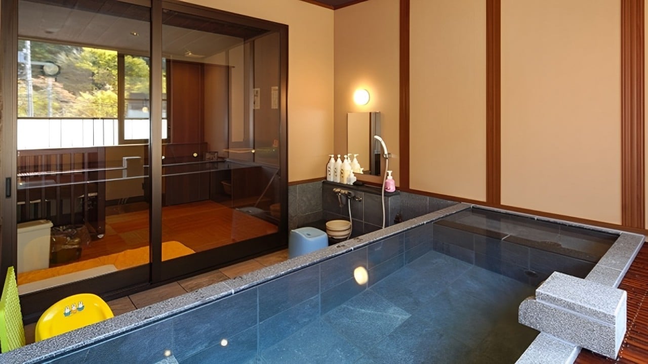 ＜Private hot spring: Hoshi no Yu＞