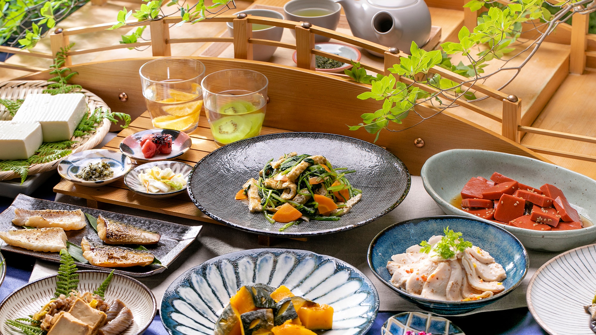 [Breakfast buffet (example)] Speaking of Kyoto, "Obanzai ♪"