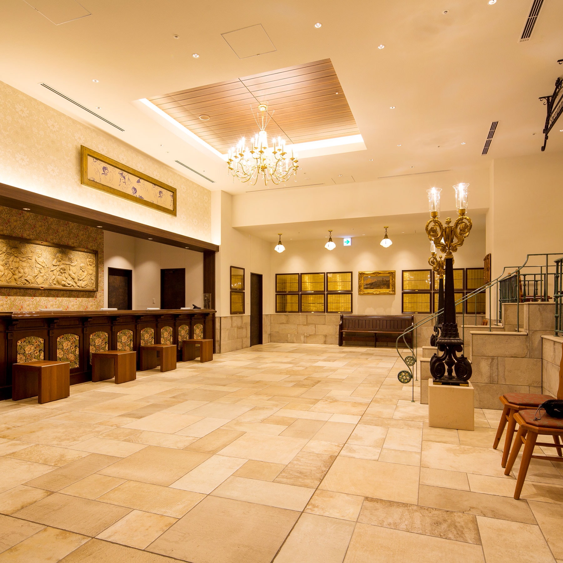 [Facilities in the hotel] Hotel lobby