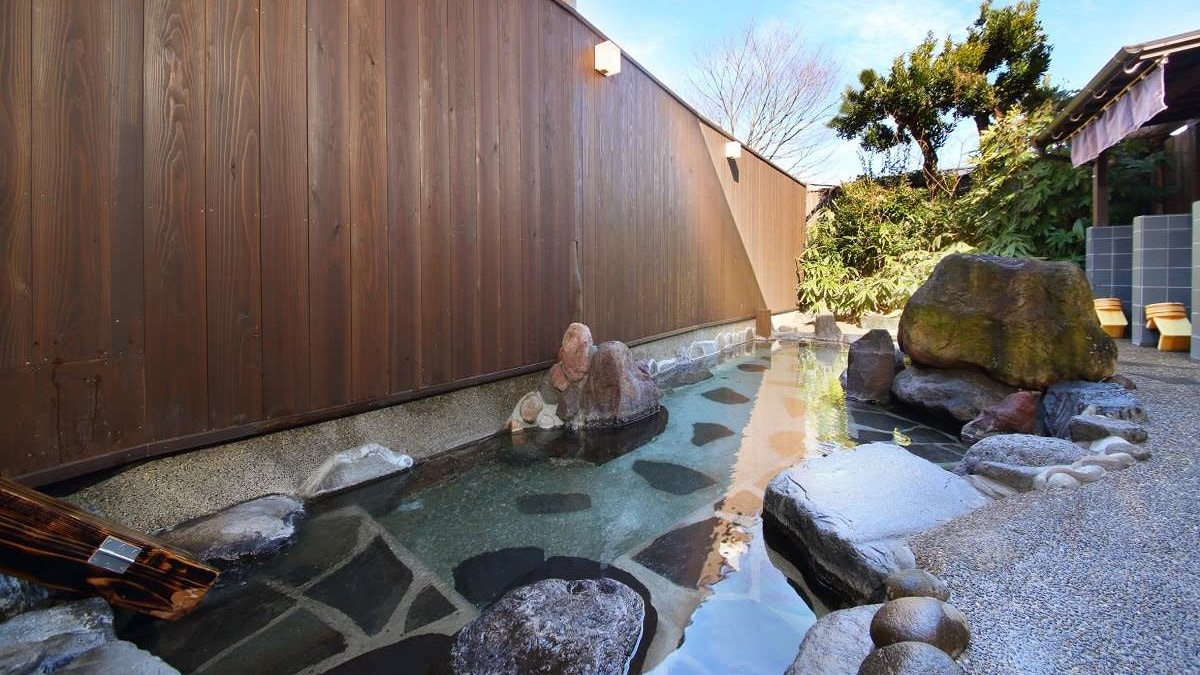 Renewed open-air bath! / Men's bath