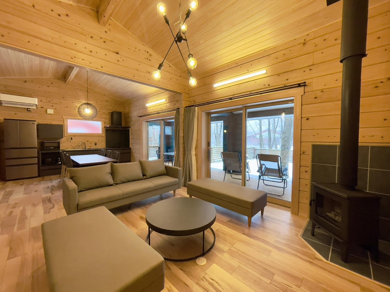 [Log Premium with sauna and open-air bath] Harmonia Living