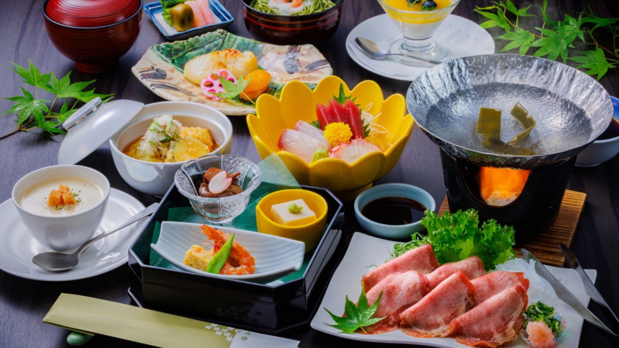 2026お盆明け平日限定プラン料理一例