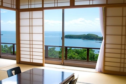【一览雄伟的日本海】海景日式客房