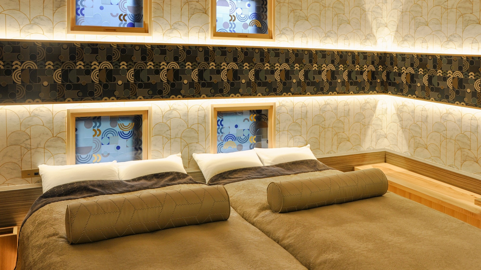 Kamar bergaya Jepang-Barat "Hari Jepang" (Kamar 601)