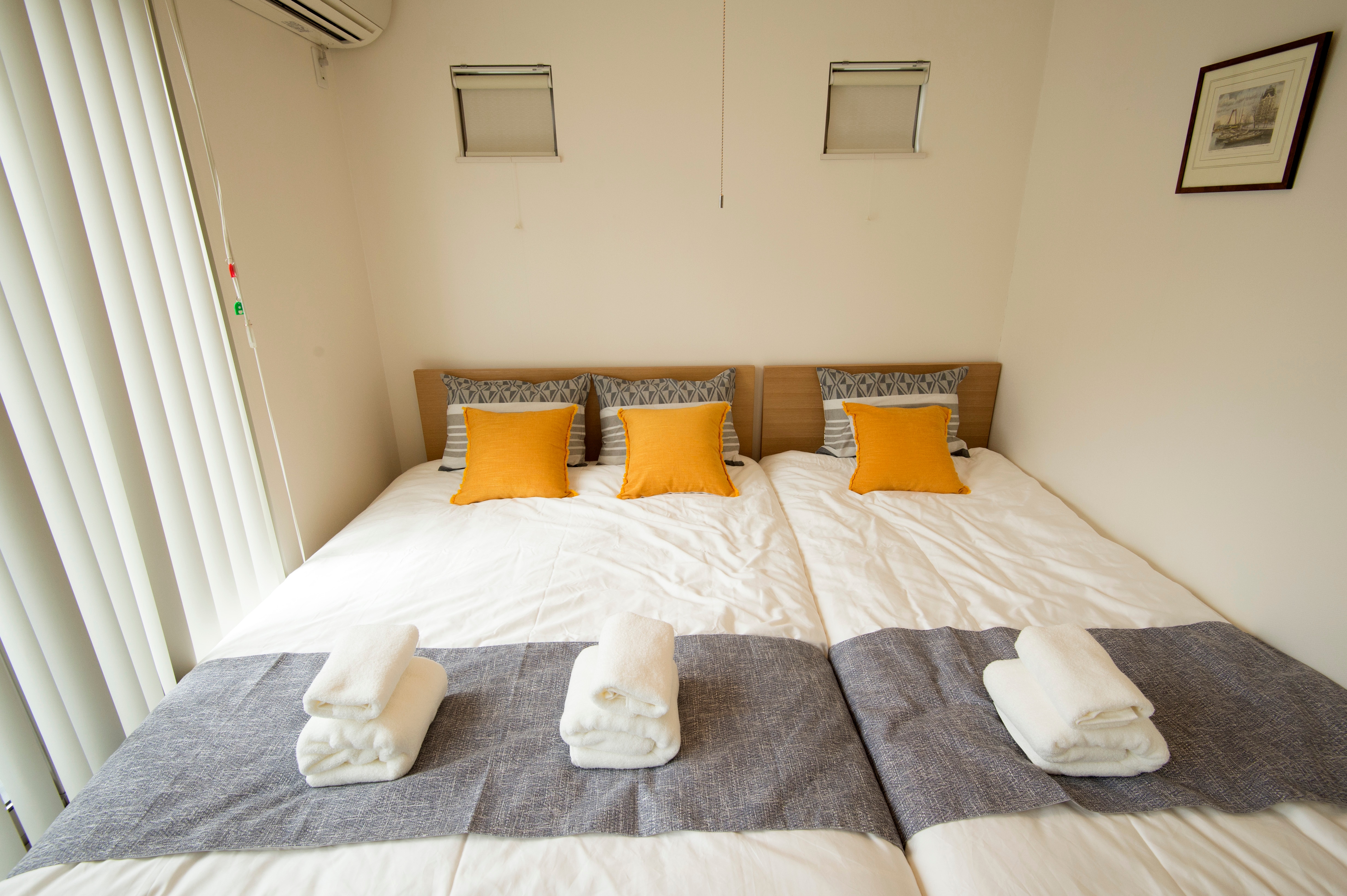 Bedroom 3: Soft and fluffy bed