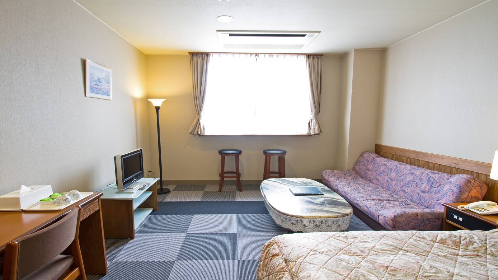 Western-style room (twin/double) unit bath