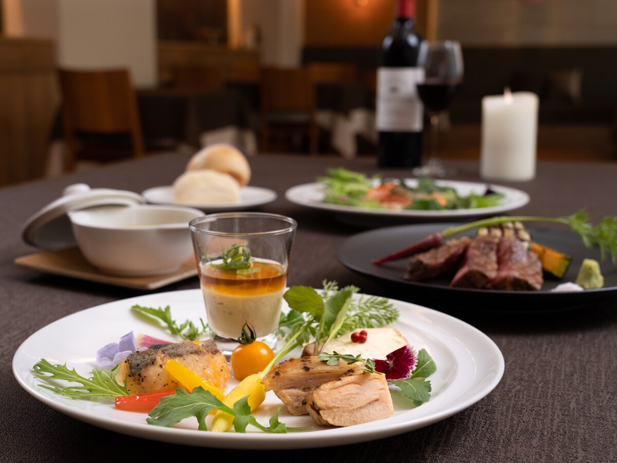 Supper: Western casual course (example)