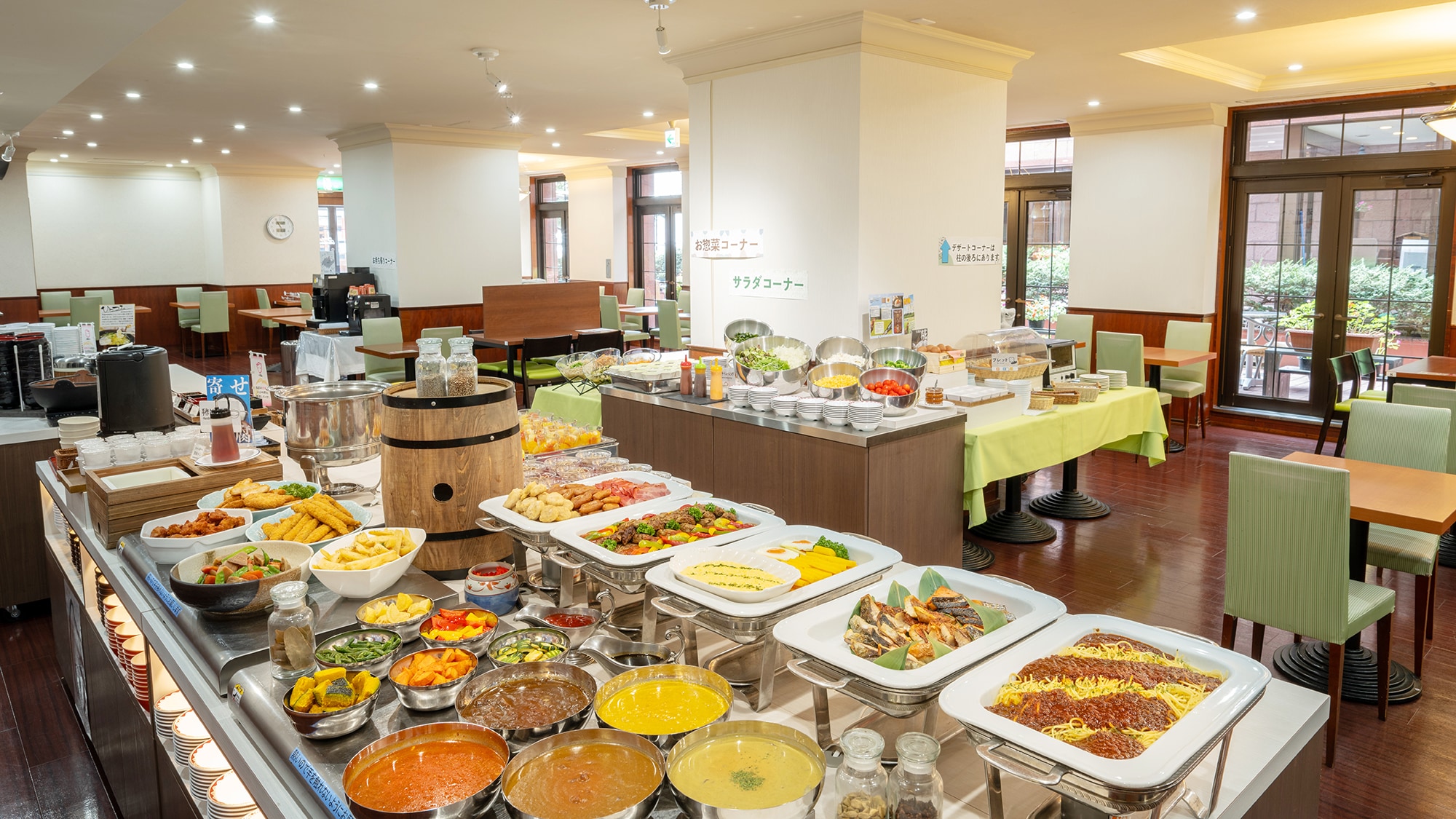 [Bữa sáng tự chọn] Bữa sáng tự chọn đầy màu sắc với nhiều món ăn đa dạng♪ Thưởng thức những món ăn yêu thích vào buổi sáng♪