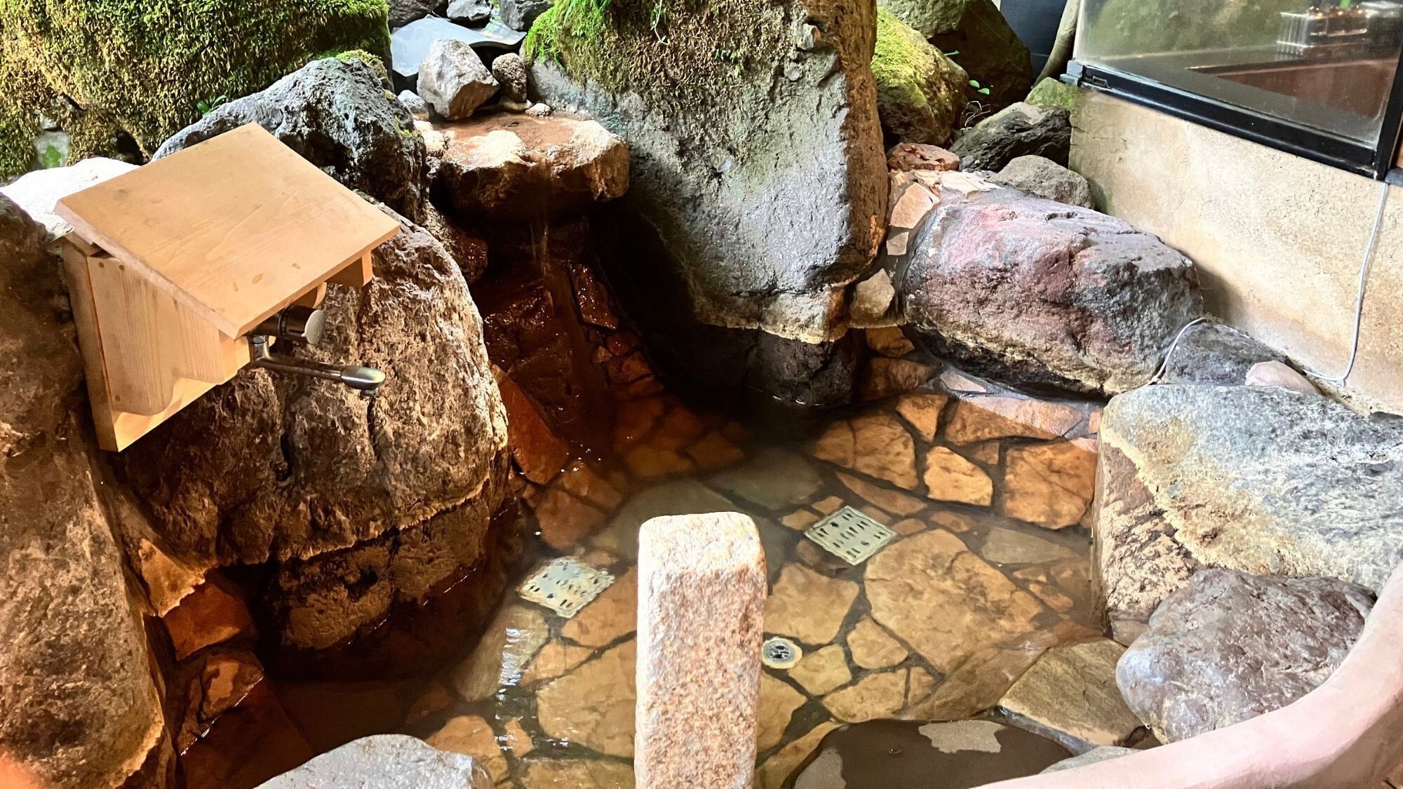 Room: Standard Hollywood Twin with open-air hot spring bath