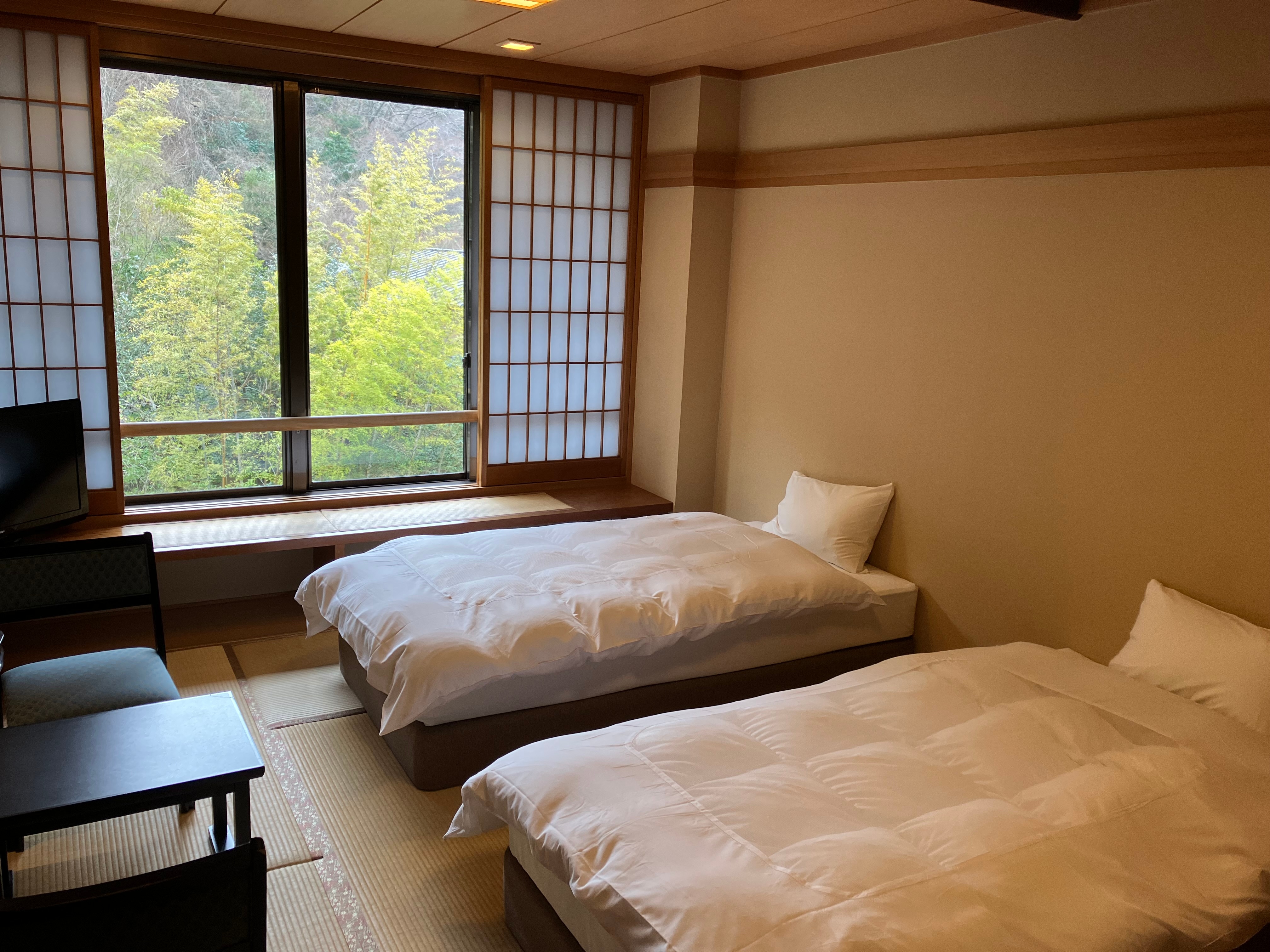 Main building Japanese style room 8 tatami mats (with bed)