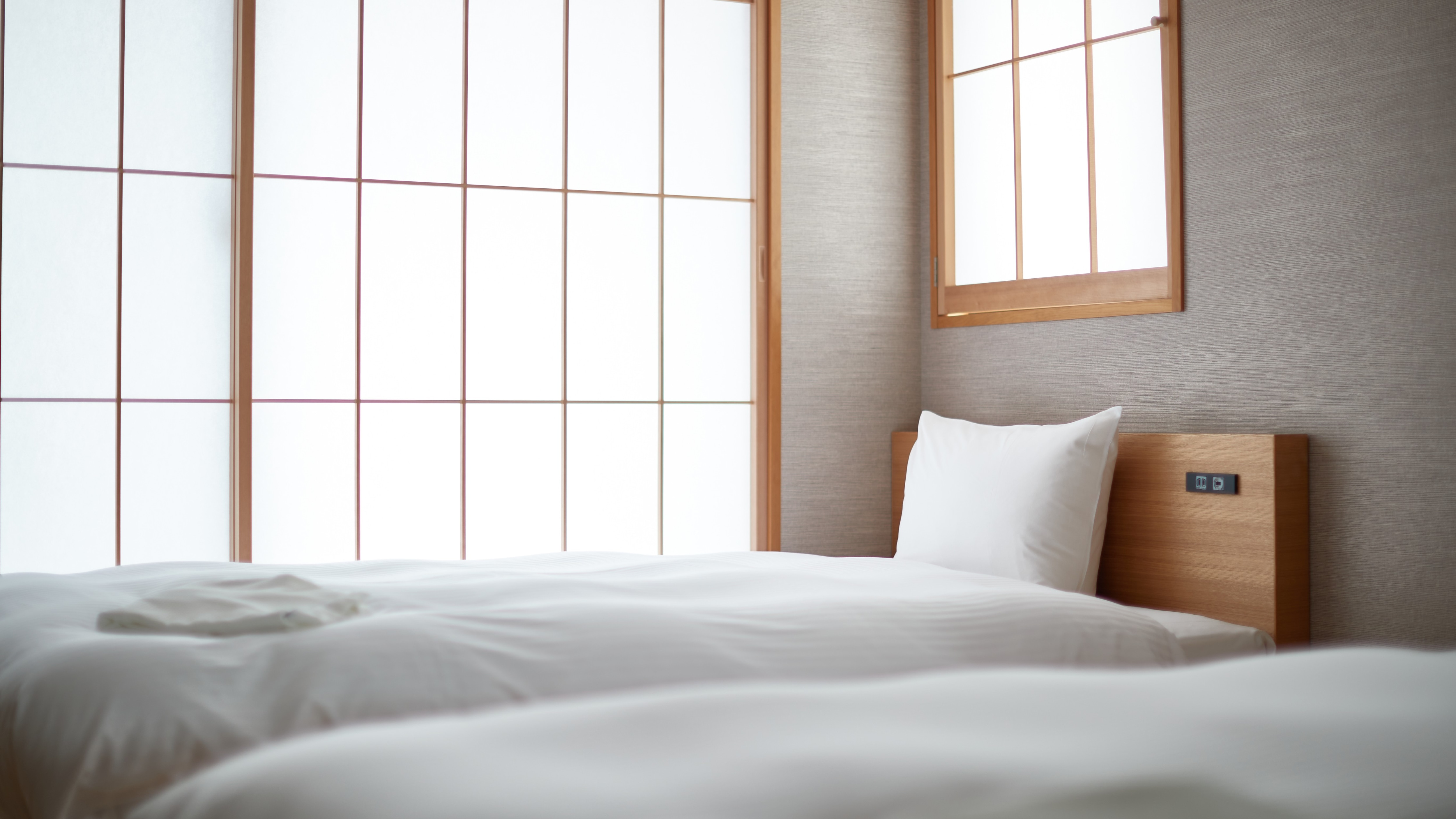 Deluxe Twin East [có sân thượng riêng] Tầng cao nhất (35,1㎡/giường rộng 120cm&lần;2 giường/sức chứa 1-4 người)