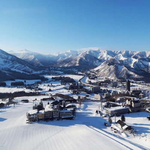 Aerial view of scenery