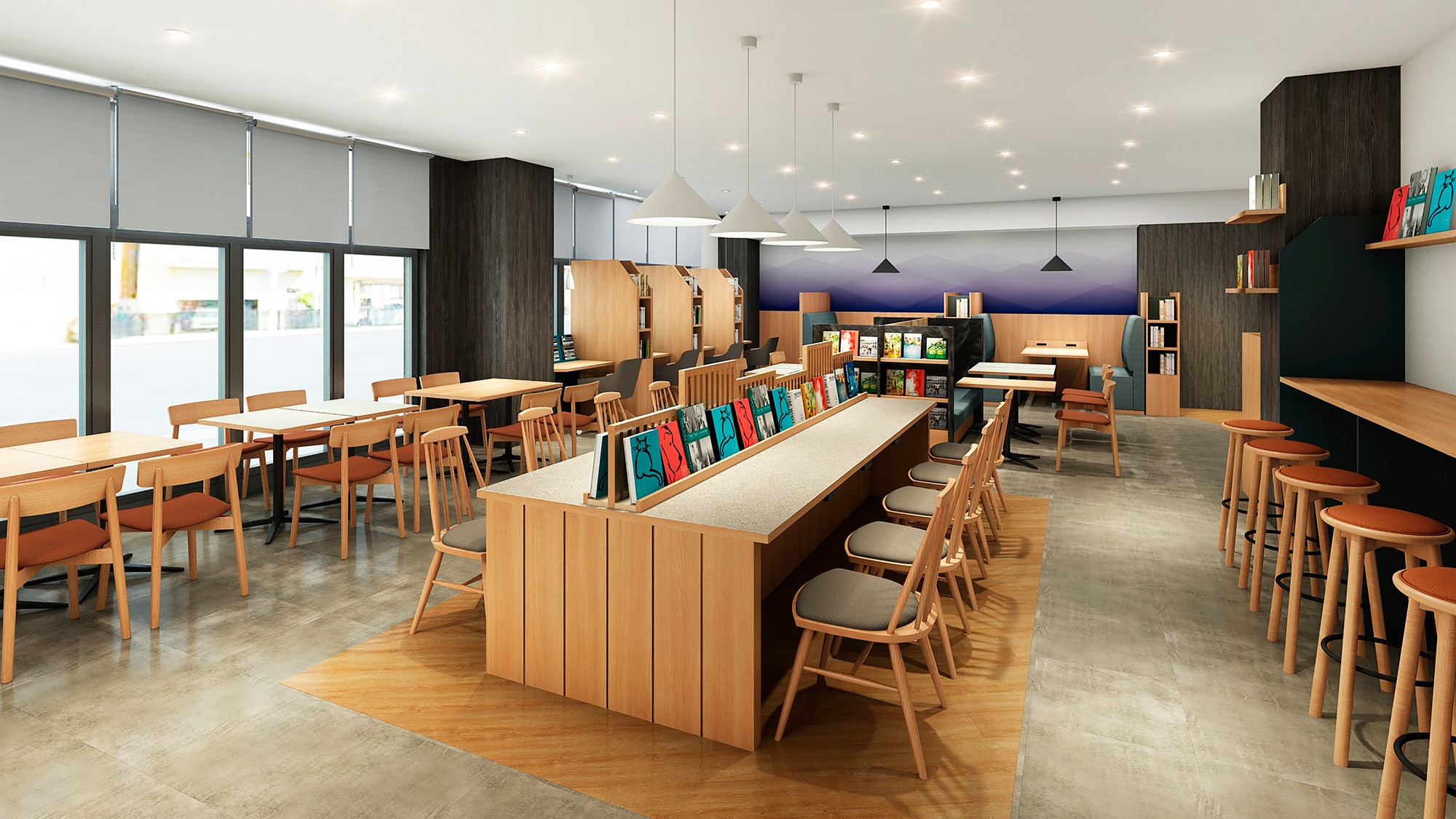 [Opening on May 29, 2025] Library Cafe Concept image