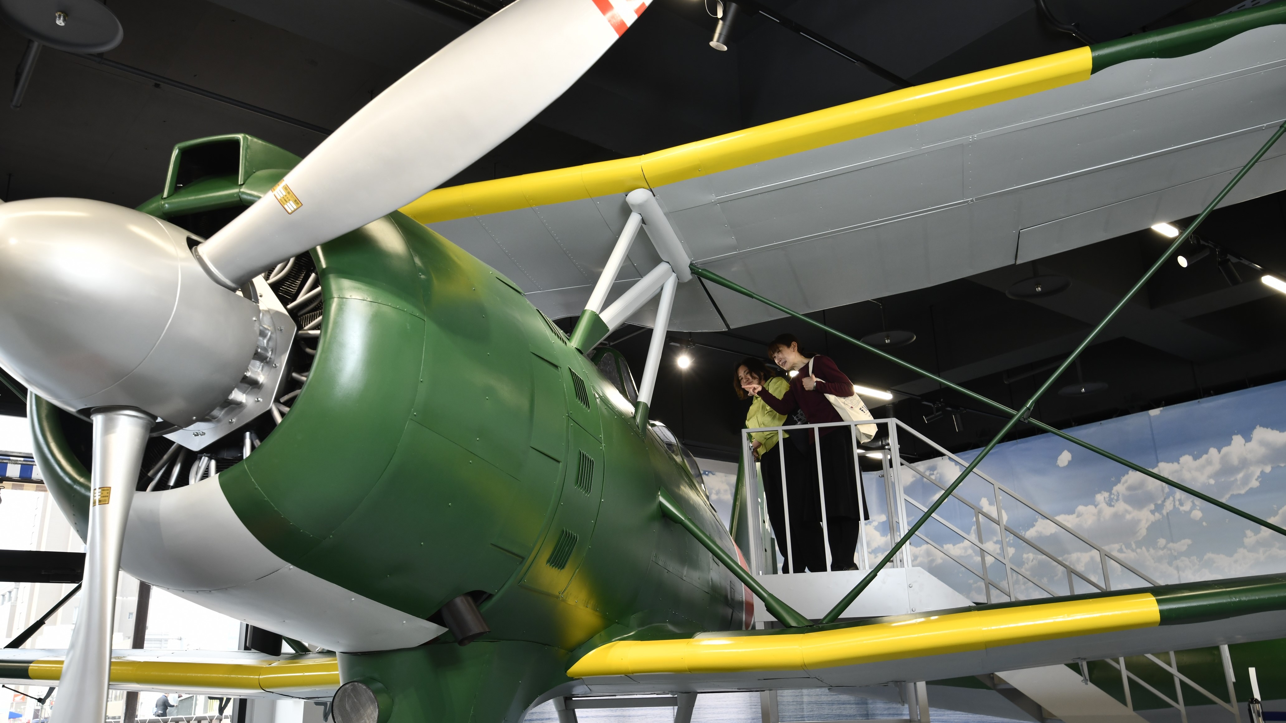 Yamato Museum (Satellite) Zero-type observation aircraft