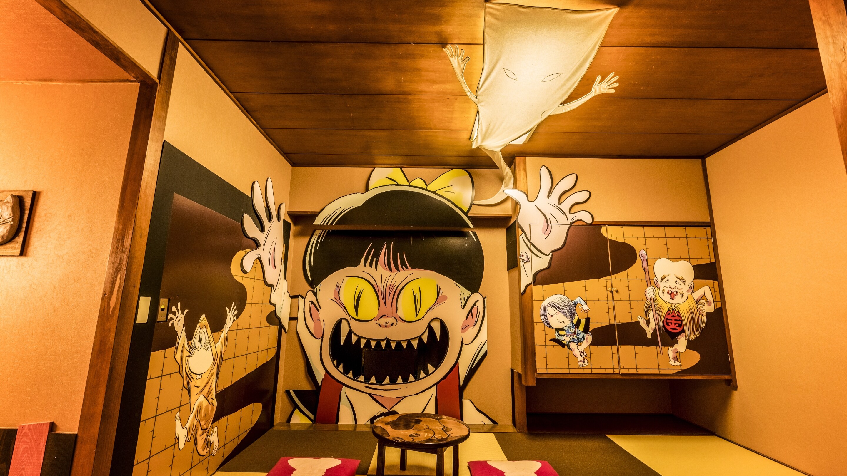 Gegege no Kitaro Room Nekomusume Room Sleepover