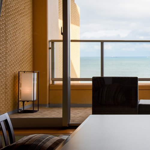 * Guest room on the 2nd floor of the hotel building (example of guest room)