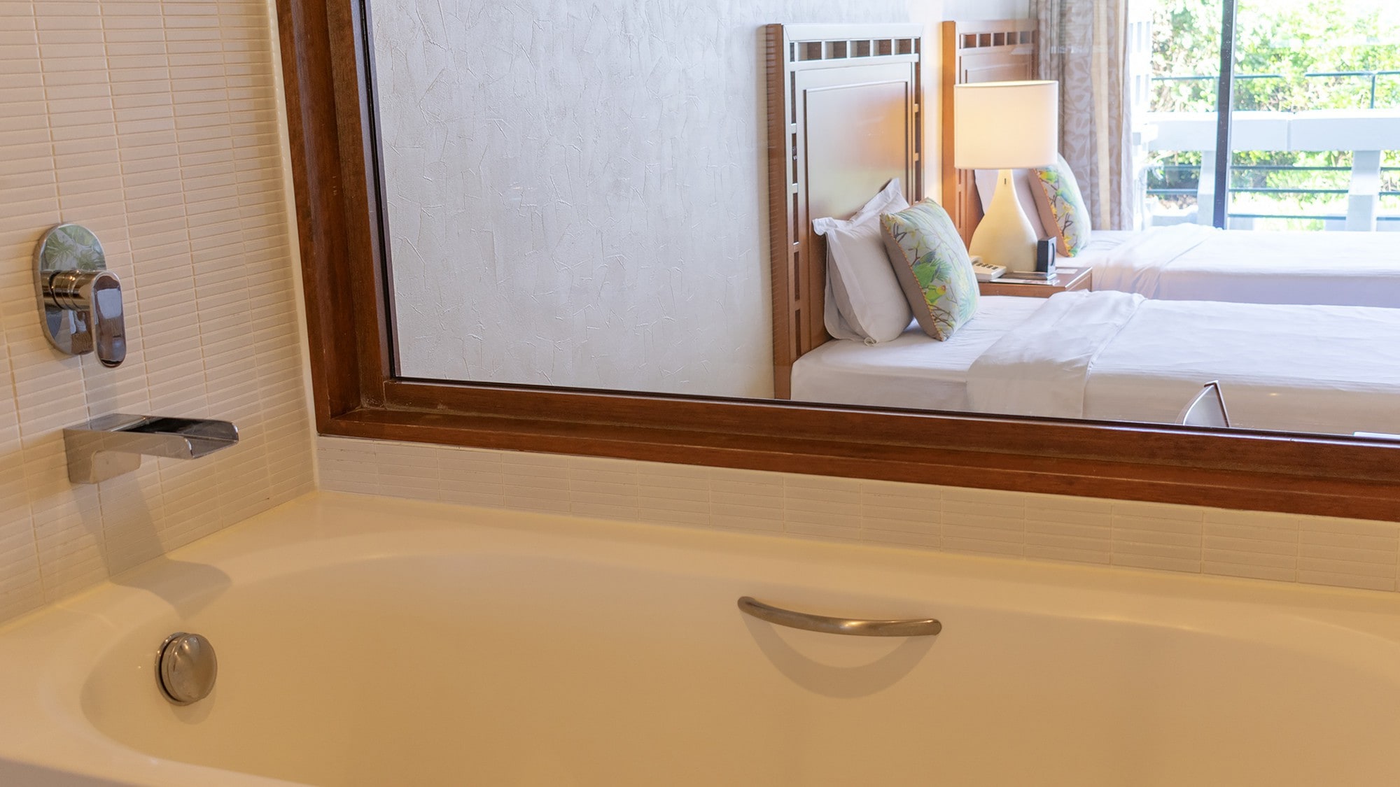 Natural luxury bathroom