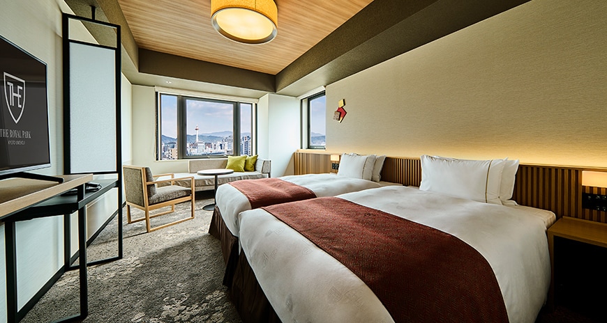 Gambar Kamar Sudut Deluxe Twin