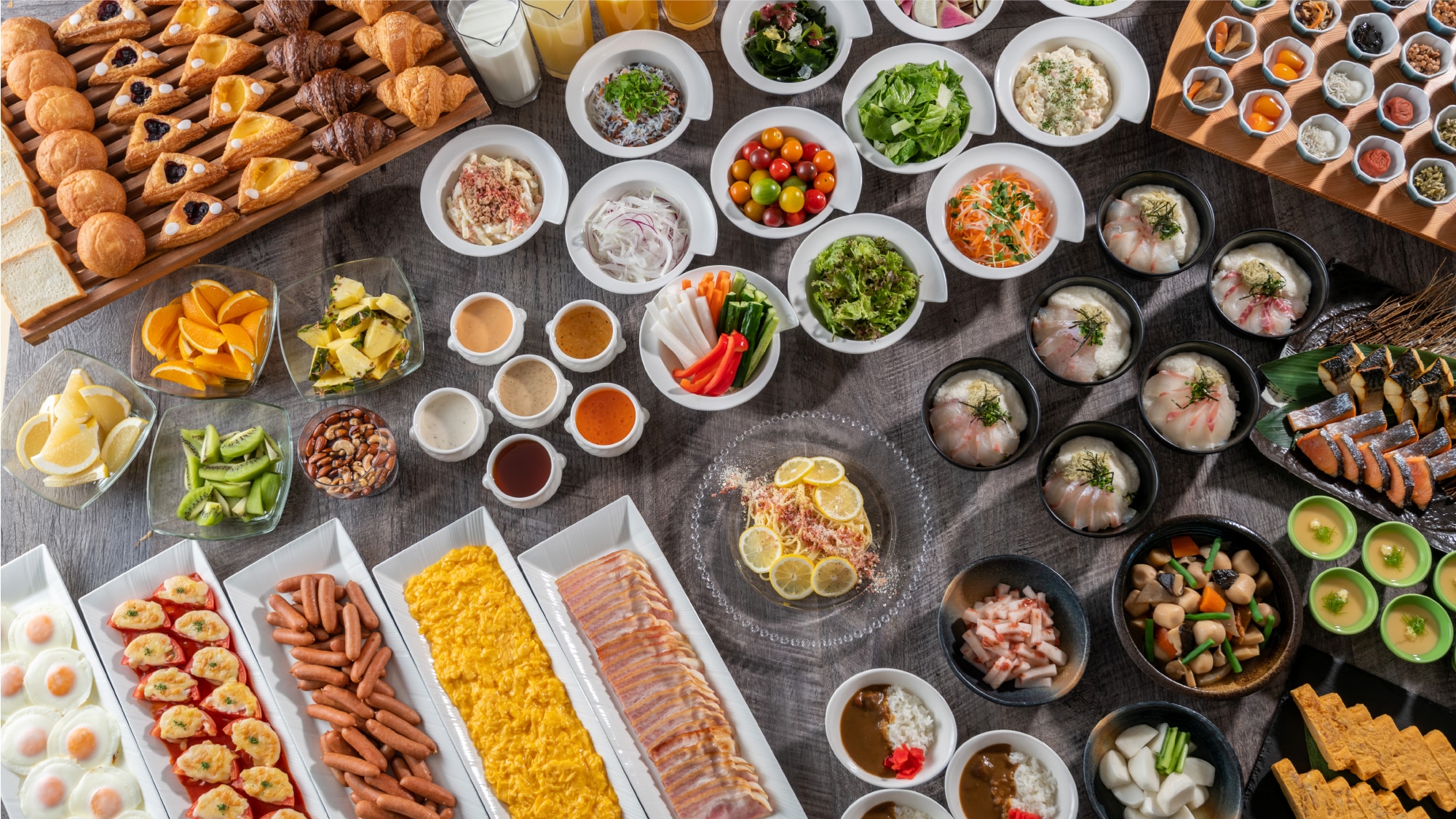 Bữa sáng tự chọn