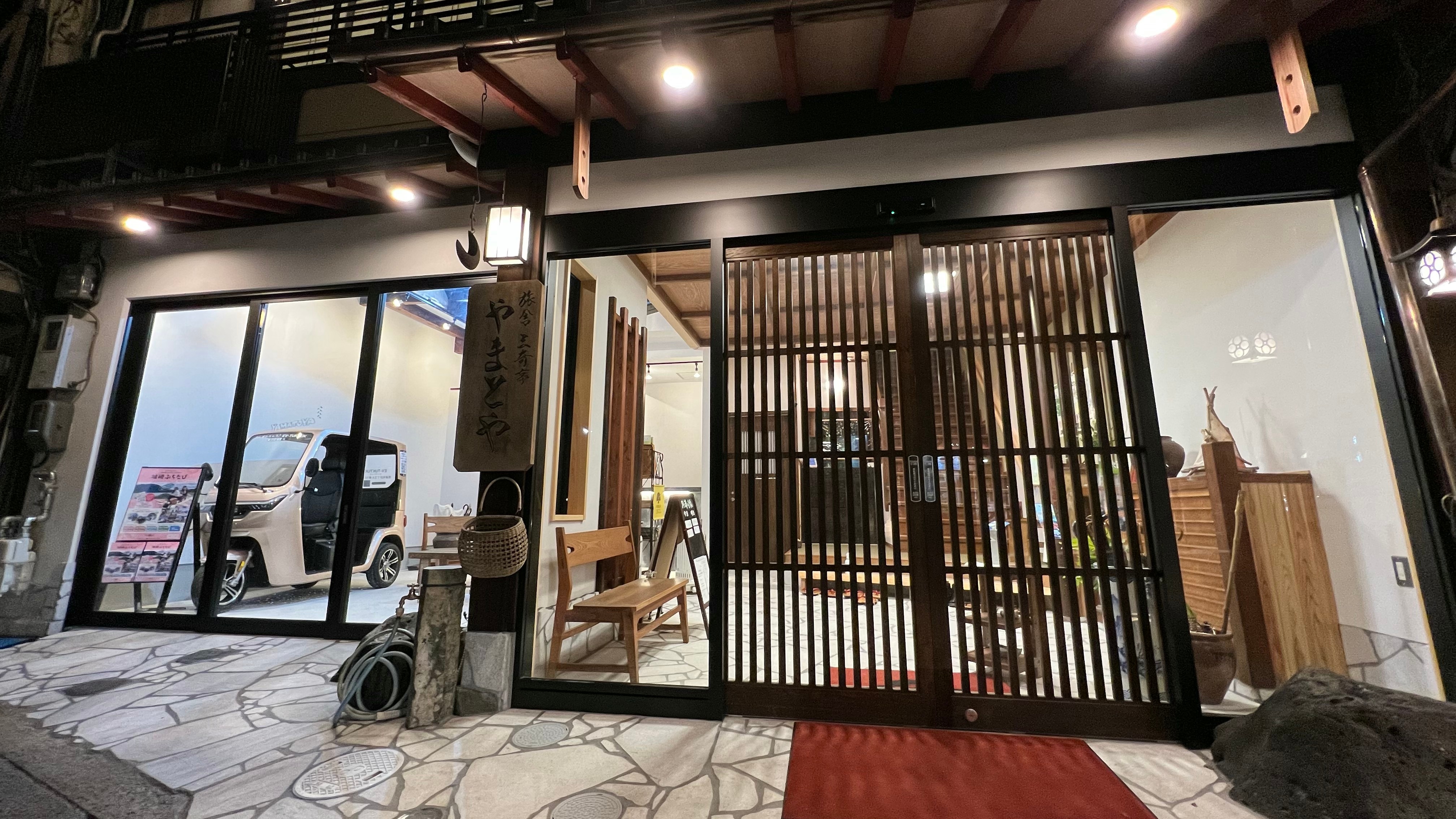 Entrance night