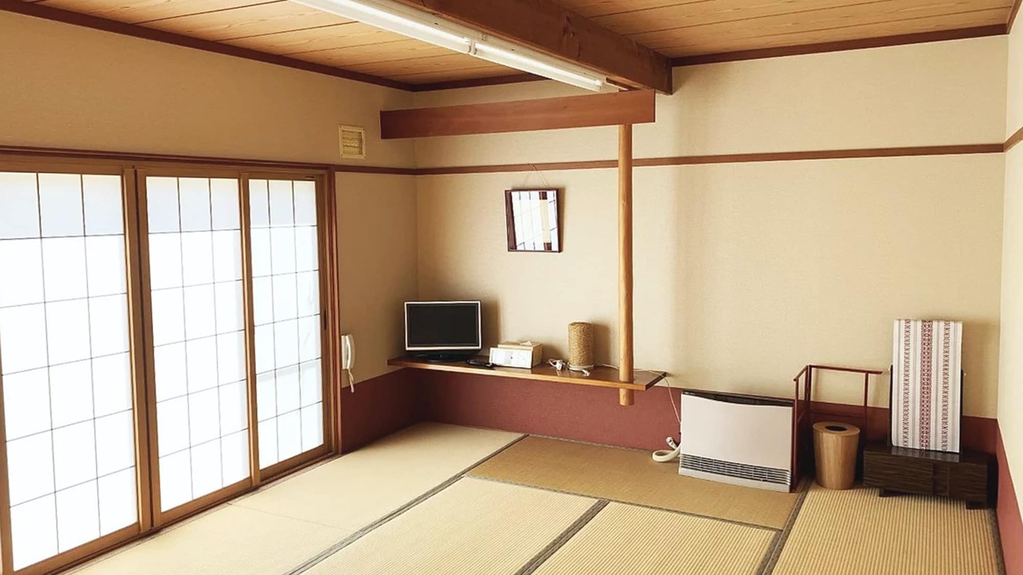 * [Kamar bergaya Jepang 10 tikar tatami + teras 40 meter persegi] Setiap kamar memiliki teras besar sendiri! Sebuah ruangan di mana Anda dapat menikmati alam bebas.