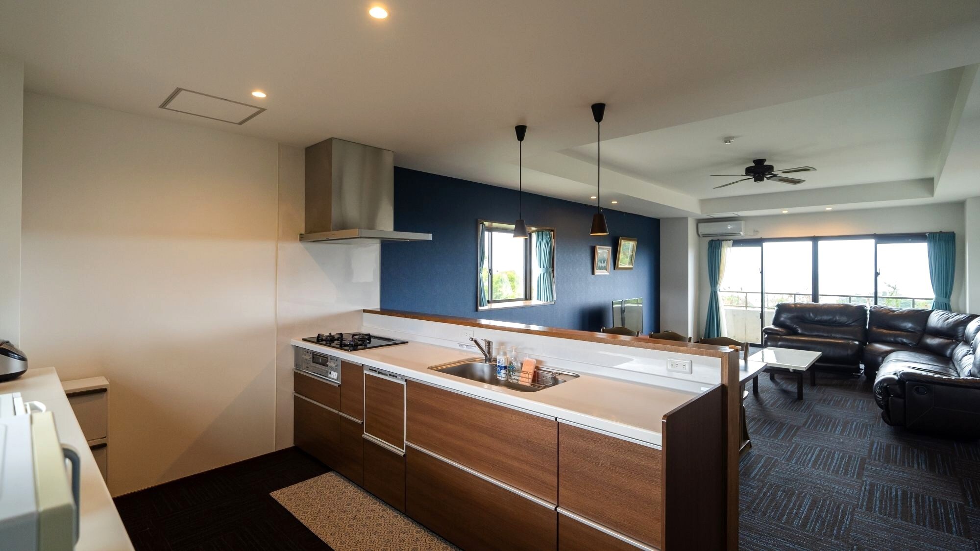 【2F-바다-Ocean-】주방 완비로, 살도록 체재할 수 있는 스위트룸