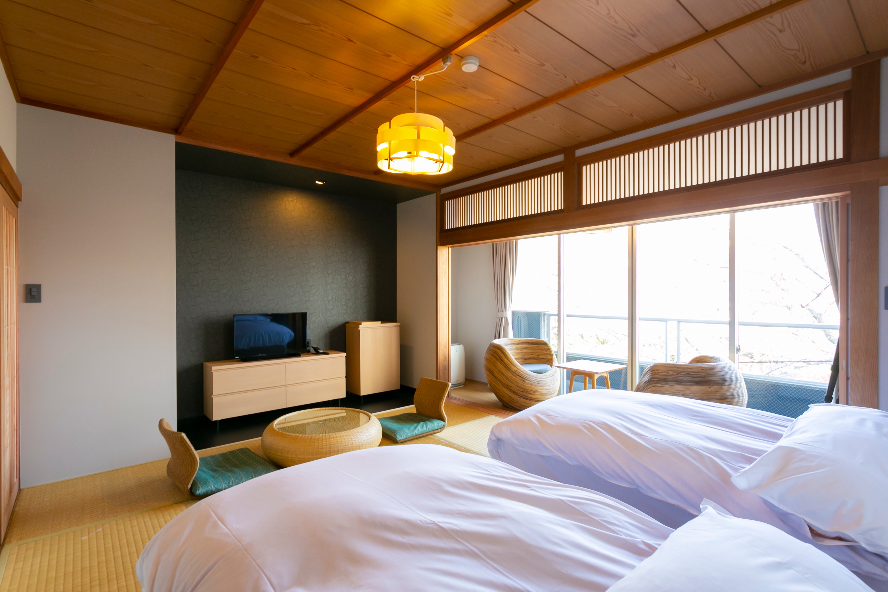 Superior Japanese-Western style room with hot spring "Fuyo"