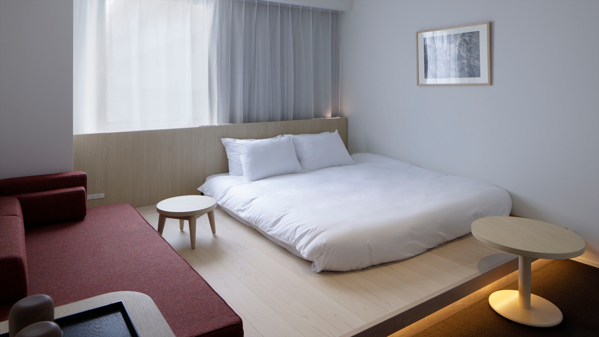 [Superior King] 23.3㎡ / เตียงกว้าง 1,800 มม. + โซฟาเบด