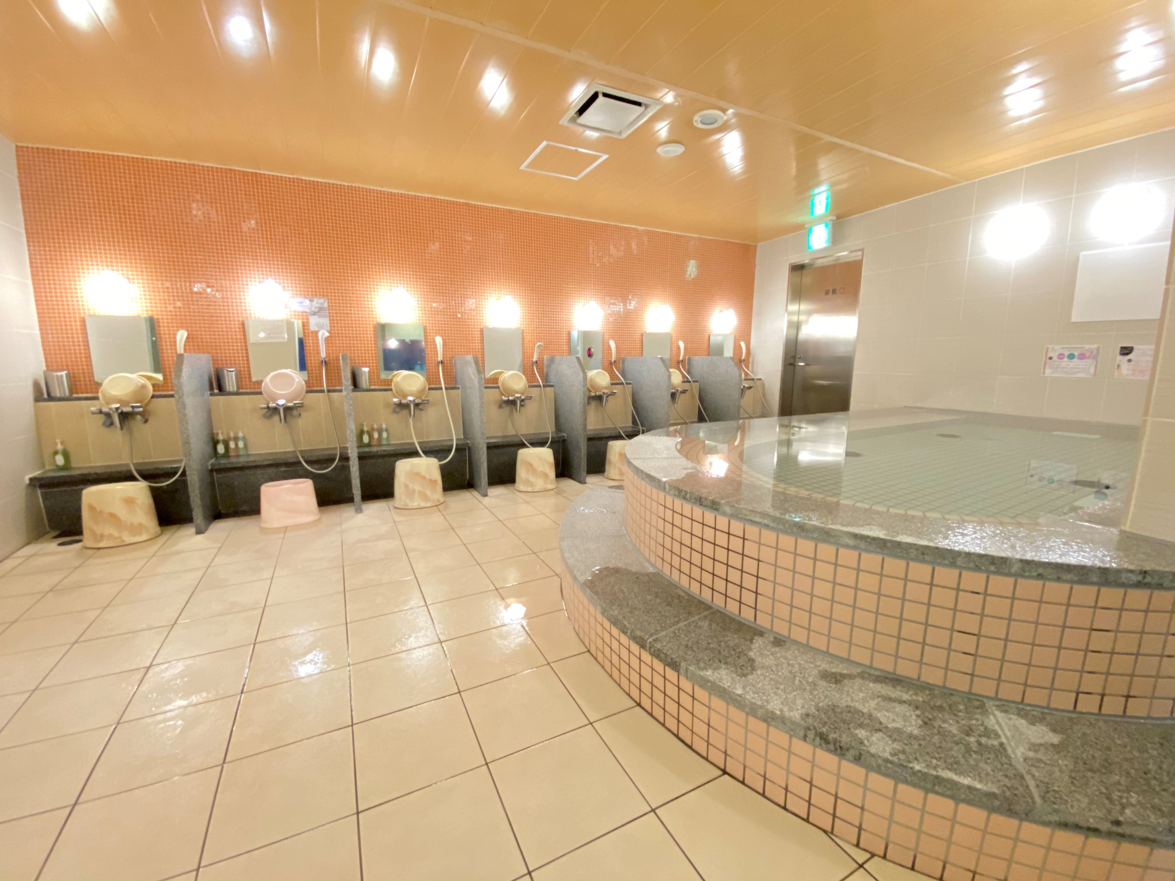 Our proud large public bath has been renovated!